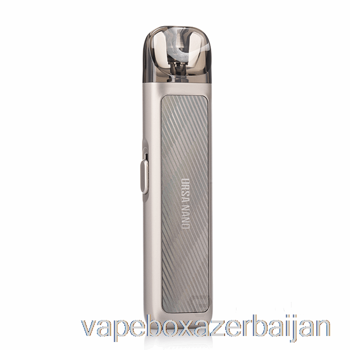 Vape Box Azerbaijan Lost Vape URSA NANO Pod Kit Twill Silver